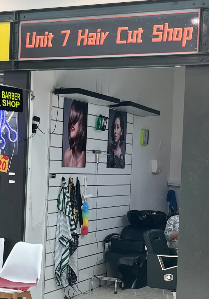 Mercury Hair Salon front door