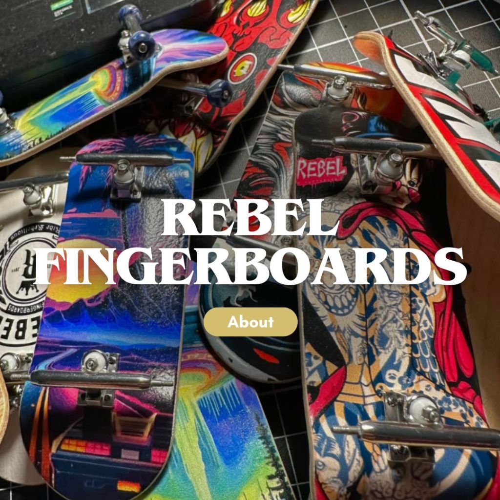 Rebel Fingerboards – Custom-designed fingerboards in Auckland CBD